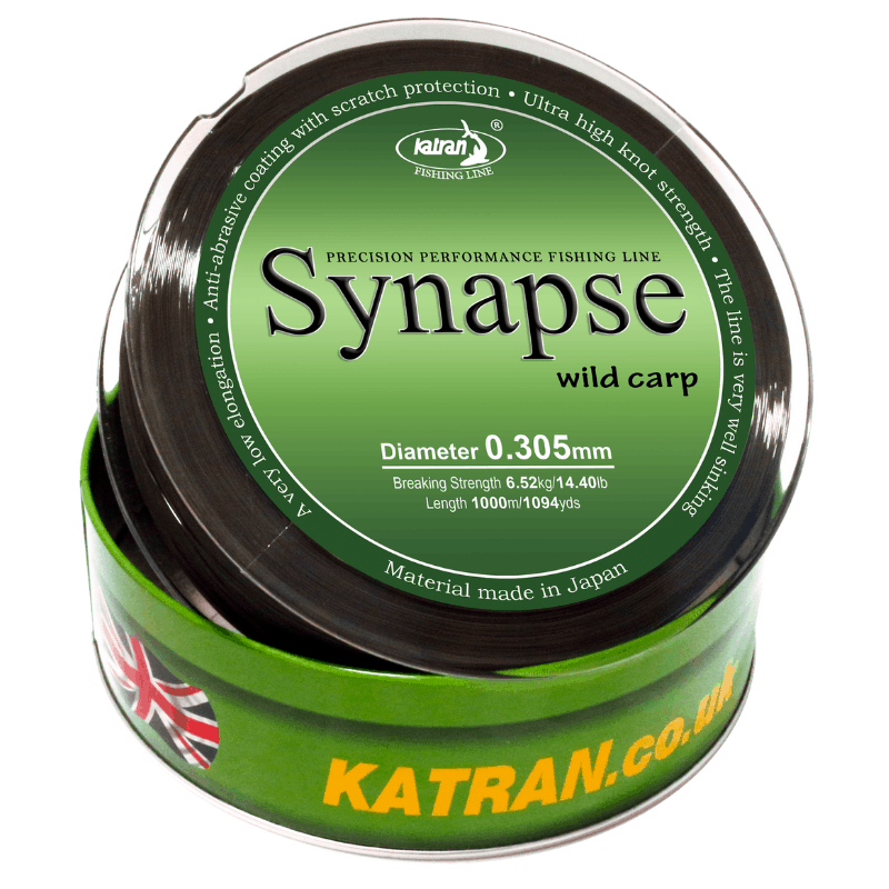 Katran Fishing Line SYNAPSE Wild Carp 1000m Ribolovni Pribor Pero