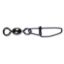 Black Cat Heavy Duty Cross Lock Swivel virble sa kopčom za ribolov soma
