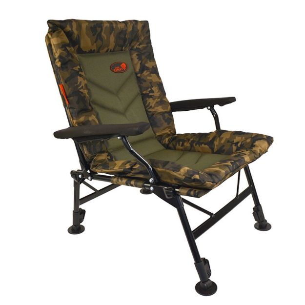 Carp Expert Comfort Camo Stolice za ribolov i kampiranje 