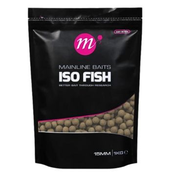 MAINLINE Iso Fish Shelf Life Boile 1kg za šaranski ribolov  15 mm 20 mm