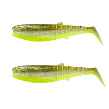 SAVAGE GEAR Cannibal Shad 17,5cm 52g  green pearl yellow