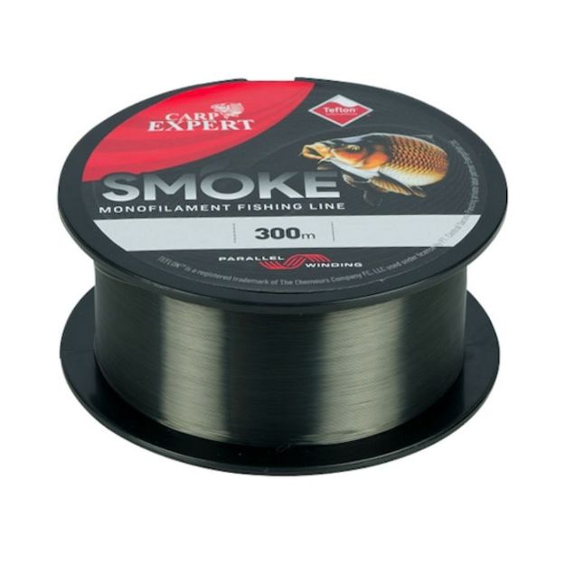 Carp Expert Smoke Najlon Dark Grey 300m za ribolov šarana