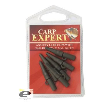 Carp Expert Lead Clips Tail Rubber SET