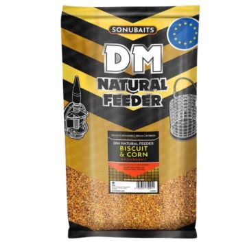 SONUBAITS DM Natural Feeder Biscuit & Corn 1kg