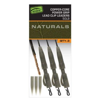 Fox Natural Copper Core Lead Clip Leaders šaranski predvezi