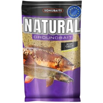 Sonubaits Natural River Cheesy 1kg hrana za ribolov