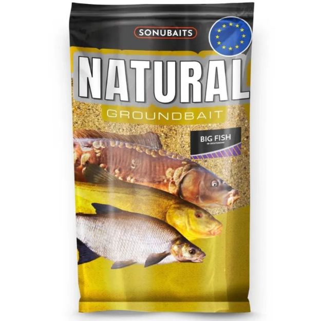 Sonubaits Natural Big Fish 1kg hrana za ribolov šarana deveriku