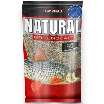 Sonubaits Natural Black Magic 1kg hrana za ribolov crvenperke