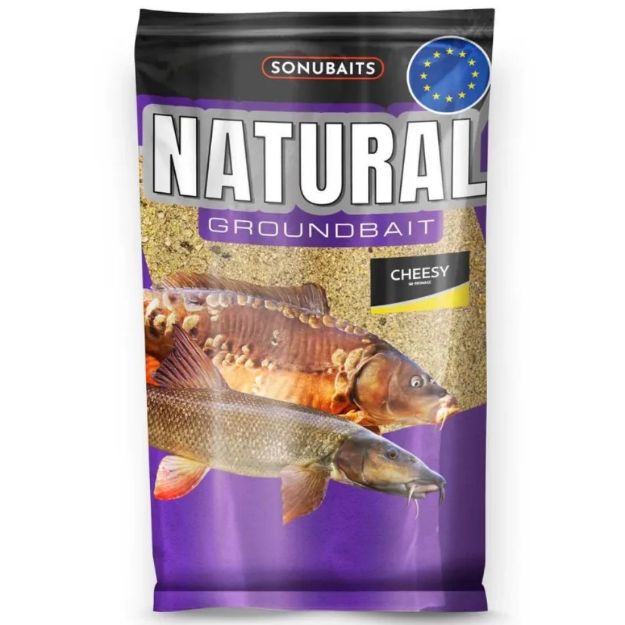 Sonubaits Natural Easy Cheesy 1kg hrana za ribolov  aroma sira