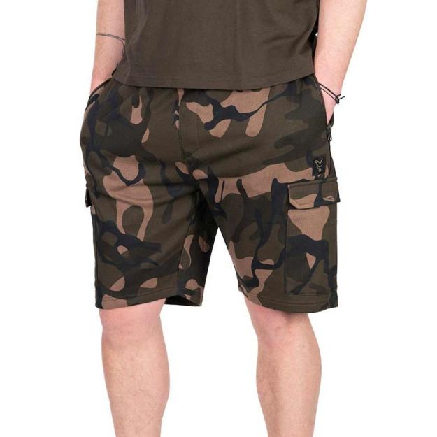 FOX LW Joggers Shorts Camo kratke hlače za ribolov