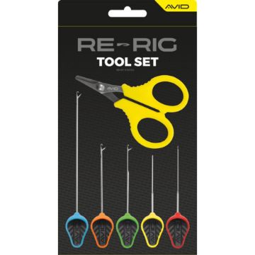 Avid Re Rig Tool Set  za ribolov igle svrdla škarice