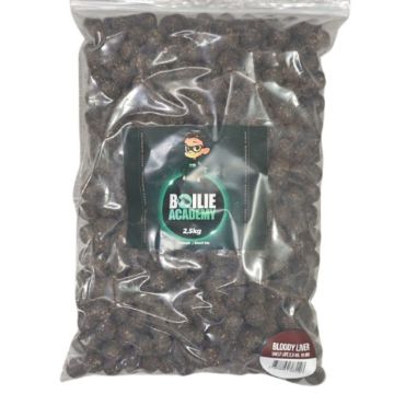 Boilie Academy Bloody Liver 18mm 2,5kg boile za ribolov šarana aroma jetre