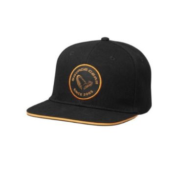 Savage Gear Badge flatbill black orange
