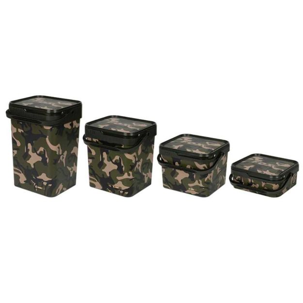 Fox Camo Buckets ribolovna kanta u camo dizajnu