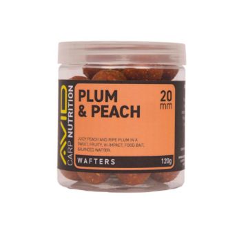 Avid Plum Peach wafteri za ribolov šarana i amura 15mm i 20mm s aromom šljive i breskve