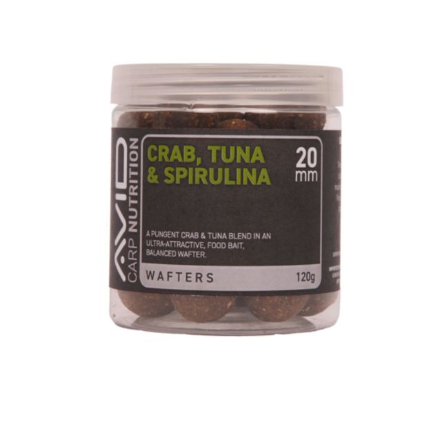 Avid Crab Tuna Spirulina wafteri 15mm i 20mm balansirani mamci za udicu za ribolov šarana i amura