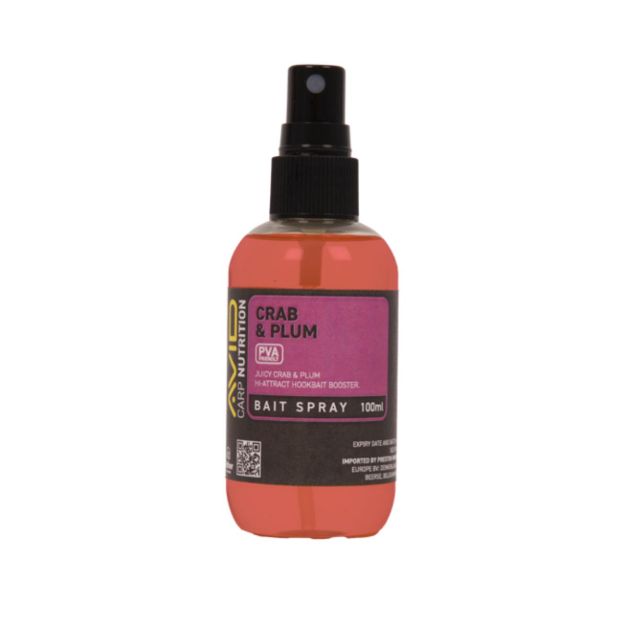 Avid Crab Plum Bait Spray 100ml atraktant u spreju s aromom raka i šljive za ribolov šarana