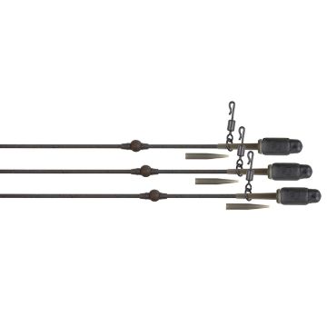 Fox Edges Tuff Tungsten Tubing Heli Clip Rigs gotove helikopter montaže s tungsten tubing navlakom