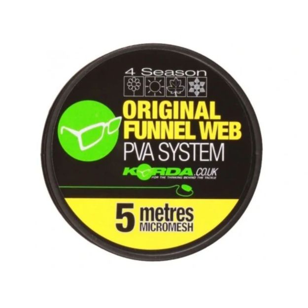 KORDA Funnel Web Micromesh 5m Refill PVA mrežica za sitne mamce