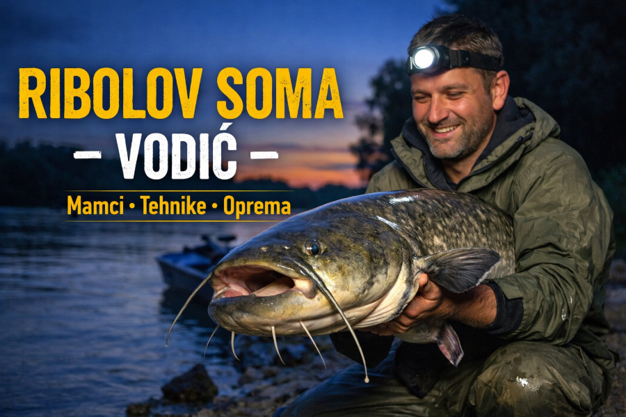 Ribolov soma – kompletan vodič za uspješan ulov
