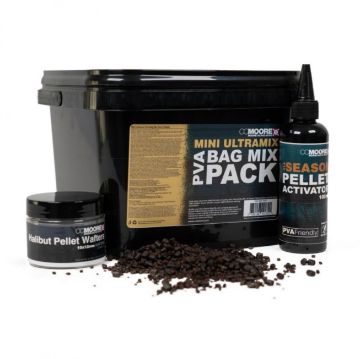 CC Moore Mini Ultramix PVA Bag Mix Pack 1kg peleti booster i wafters