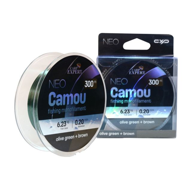 Carp Expert NEO Camou Olive Green Brown 300m najlon