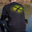 Matrix Large Fade T-Shirt crno zelena majica za ribolov
