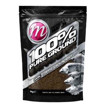 Mainline Expander Mix Dark 100% Pure Ground Expander Pellet 1kg prihrana za feeder ribolov