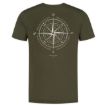 Detalj Korda Compass Tee Dark Olive ribolovne majice