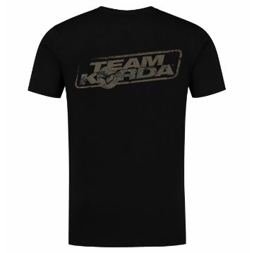 Korda TK Digi Kamo Tee Black kratka majica za ribolov