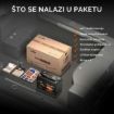 LiTime Marine Smart 12V 100Ah LiFePO4 akumulator priključci i gornji dio baterije