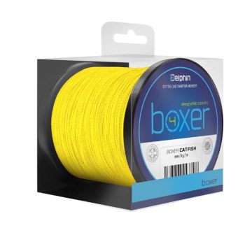 Delphin BOXER 4 Fluo Yellow 250m špaga za ribolov soma i velikih predatora