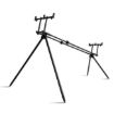 Delphin RPX ProMAX BlackWay aluminijski rod pod za 3 šaranska štapa s teleskopskim nogama i buzz barovima