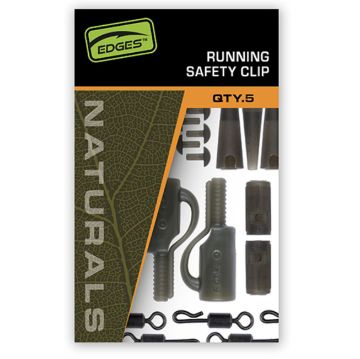 Fox Edges Naturals Running Safety Clip Kit za Running Rig sistem