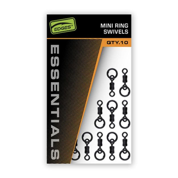 Fox Edges Mini Ring Swivels veličina 11 vrtilice za Hinge i Chod Rig