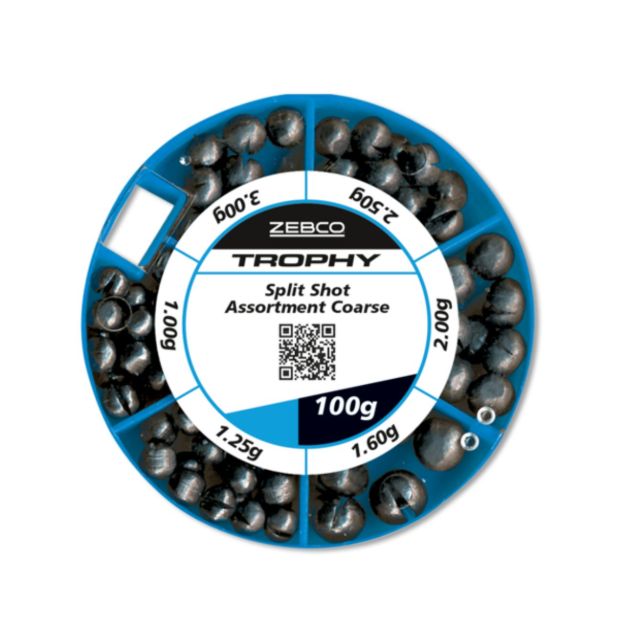 Zebco Trophy Split Shot Assortment Coarse olovna sačma za ribolov